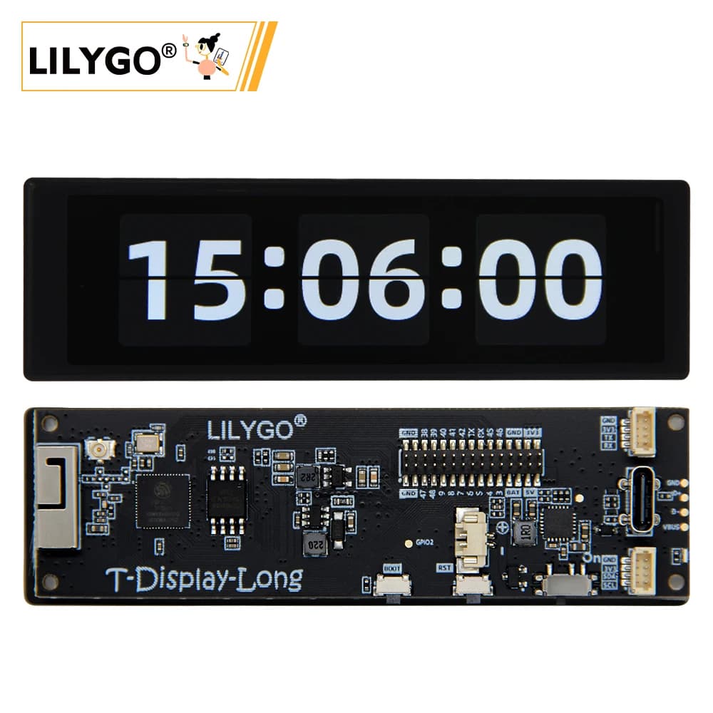 LILYGO® T-Display-S3-Long carte de développement ESP32-S3 à écran tactile de 3.4 pouces TFT LCD tech