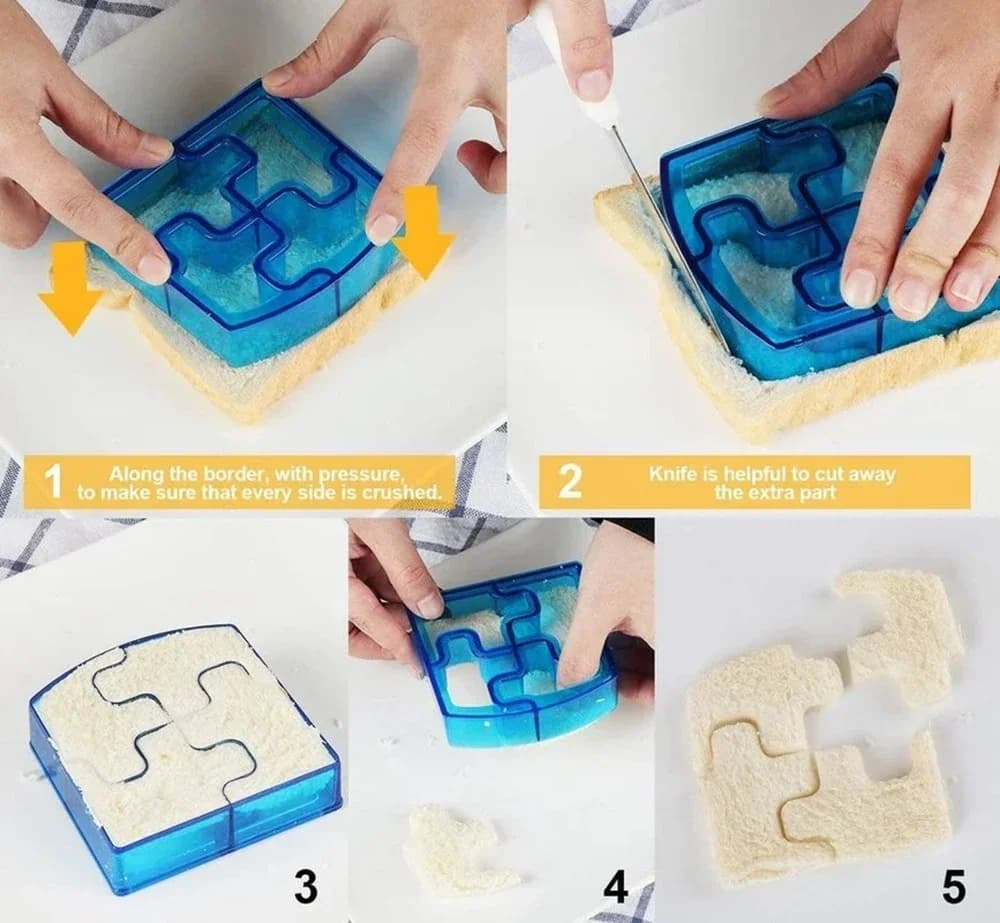 Coupe-Sandwich pour enfants, moule à pain, dessin animé écureuil chien de mer, couteau à pain, coupe