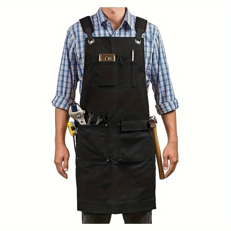 Bonne toile de coton épaissie de haute qualité été tablier imperméable restauration boutique cuisine