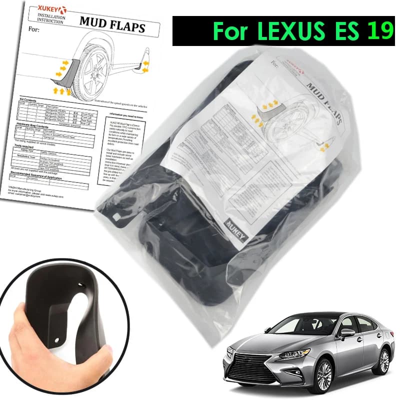 Garde-boue avant et arrière pour voiture LEXUS, garde-boue pour modèles ES, XZ10, ES250, ES350, ES30