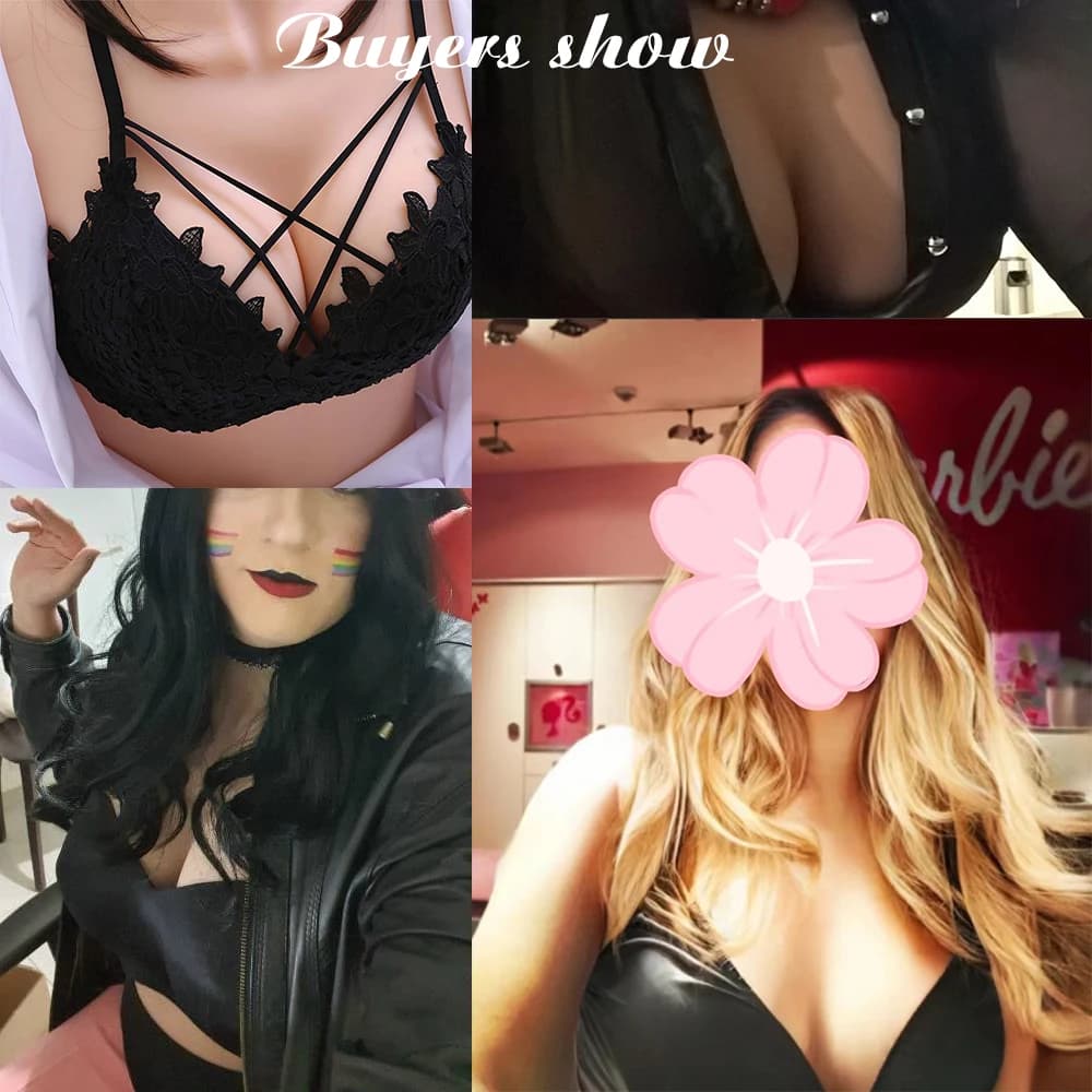 Eyung H Cup-Faux Seins en Silicone, Rehausseur de Seins pour Crossdresser Drag Queen, Sein Mâle à Fe
