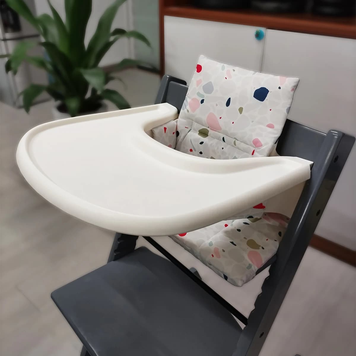 Plateau de siège de bébé pour chaise haute Stokke Tripp Trapp, utilisé comme assiette de collation o