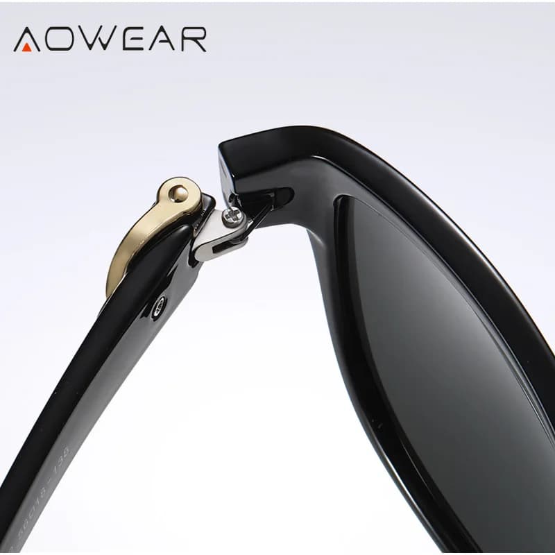 AOWEAR marque concepteur Vintage lunettes de soleil polarisées pour femmes oeil de chat mode nuances