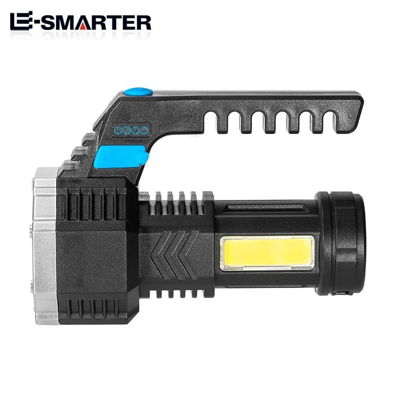 Lampes de poche LED haute puissance, torche de Camping avec 7 perles de lampe et lumière latérale CO