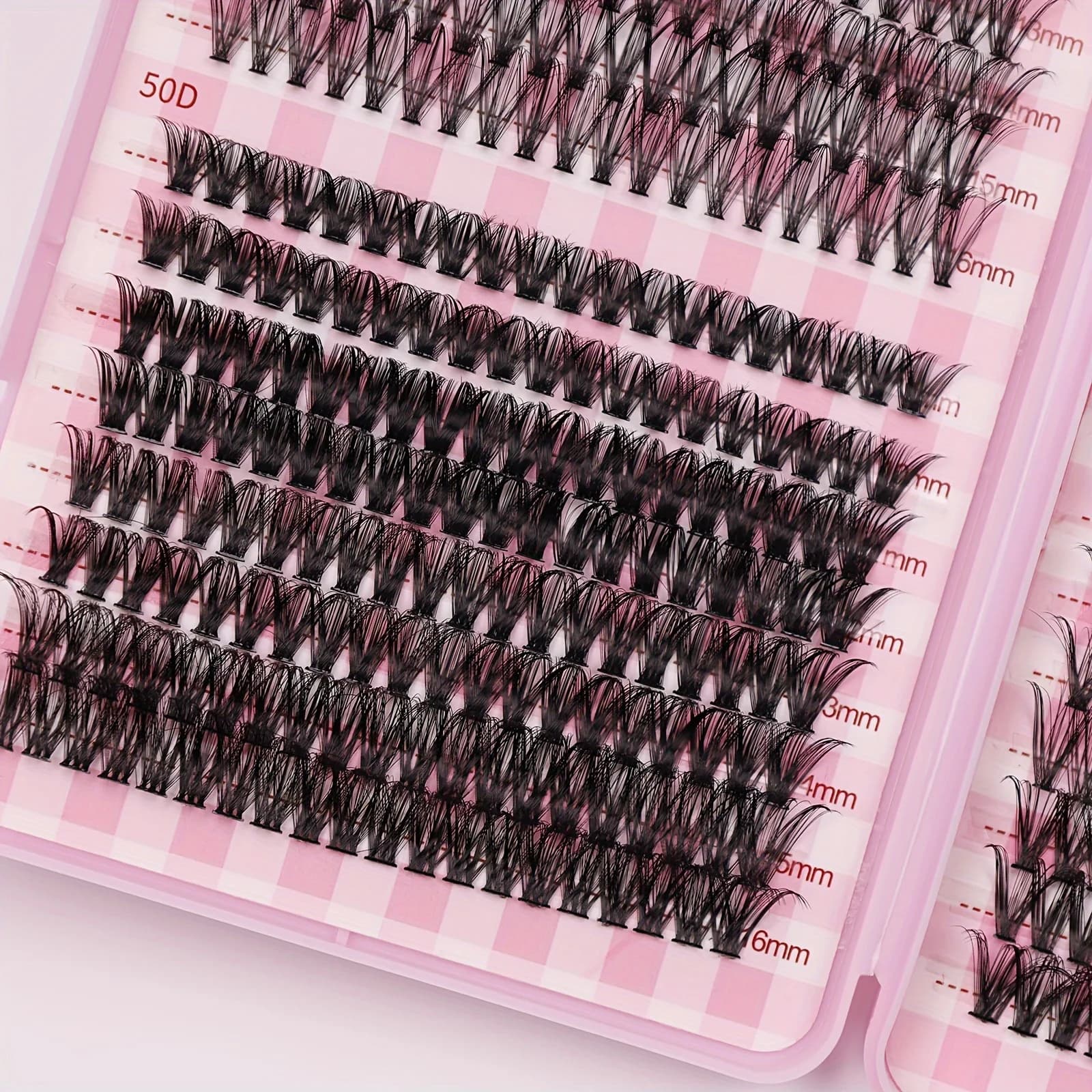 640 extensions de cils - Rouleau D, 9-18 mm, épaisseur 30D-80D, parfait pour les yeux de chat, les y