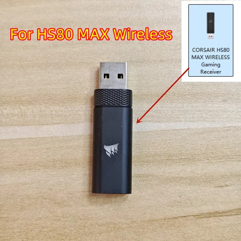 Dongle USB pour récepteur de casque de jeu sans fil Corsair HS80 (sans fil HS80 et HS80 MAX sont inc