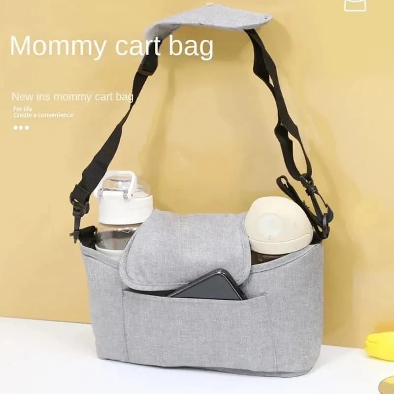 Sac de poussette pour bébé, sac à couches pour maman, grande capacité, organisateur de poussette, po
