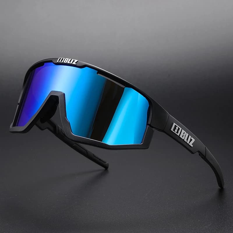 B BLIZ Fusion Lunettes de soleil de cyclisme polarisées – 3 lentilles interchangeables pour vélo de 