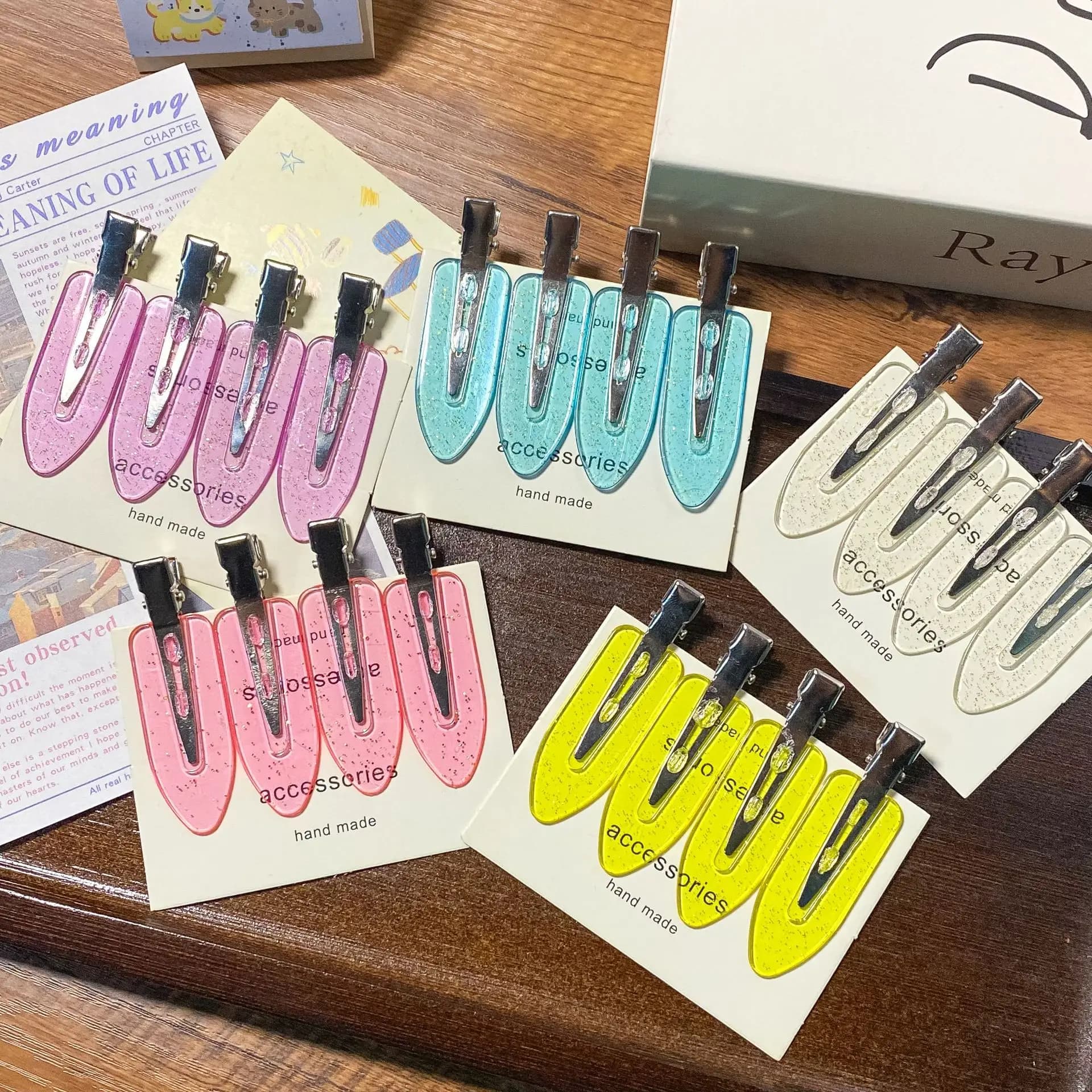 Épingle à cheveux sans couture pour Salon de beauté, 20 pièces, style professionnel, outils de maqui