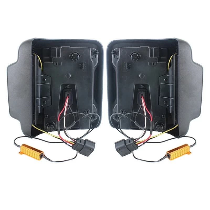 EURS 2x-enquêter Arrière LED pour Jeep Wrangler JL 2018-2021, Phares de Freinage, Feux de Jour
