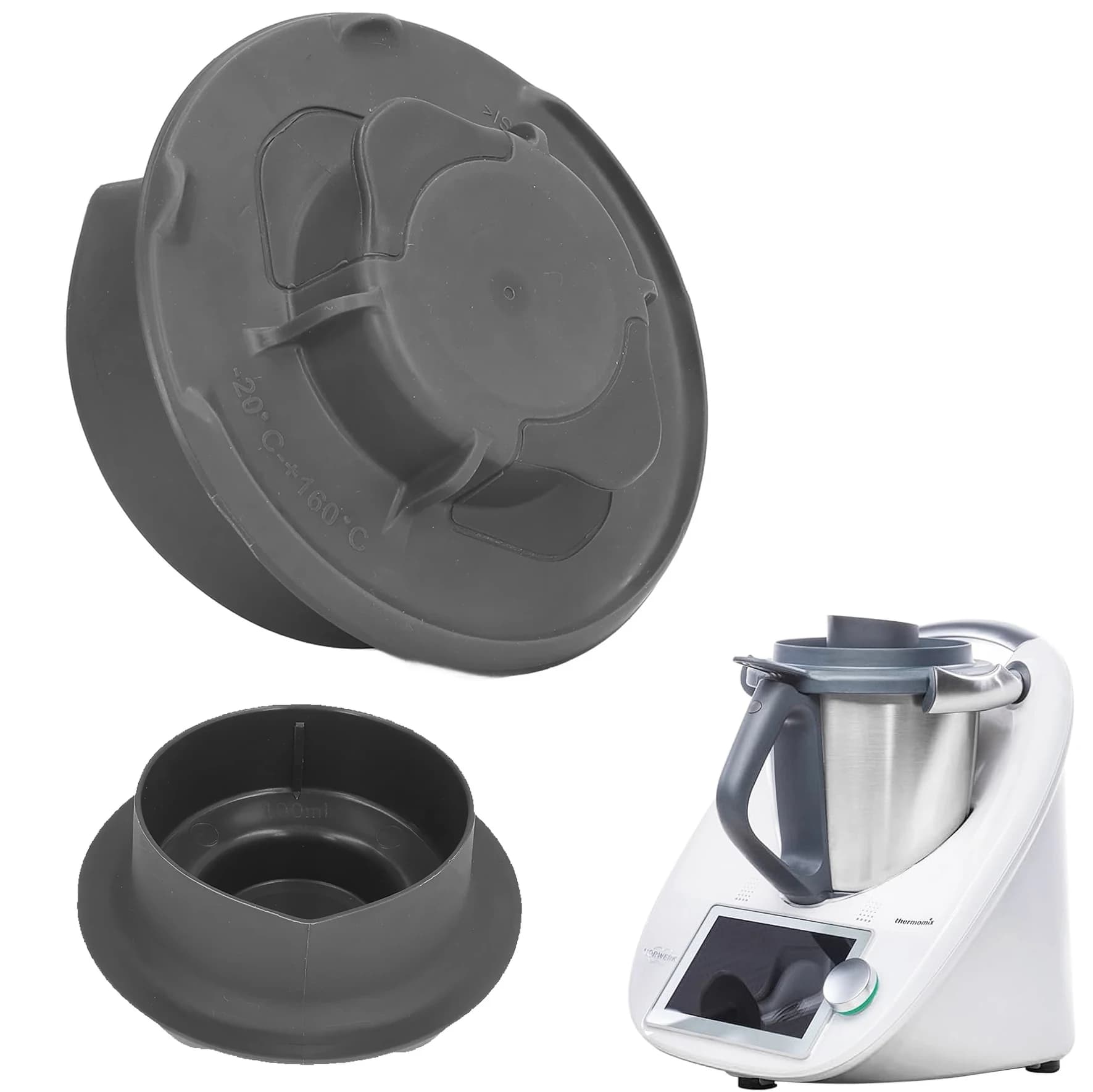 Tasse à mesurer de qualité alimentaire pour mélangeur, pièce de cuisson pour Vorwerk Thermomix TM5 T