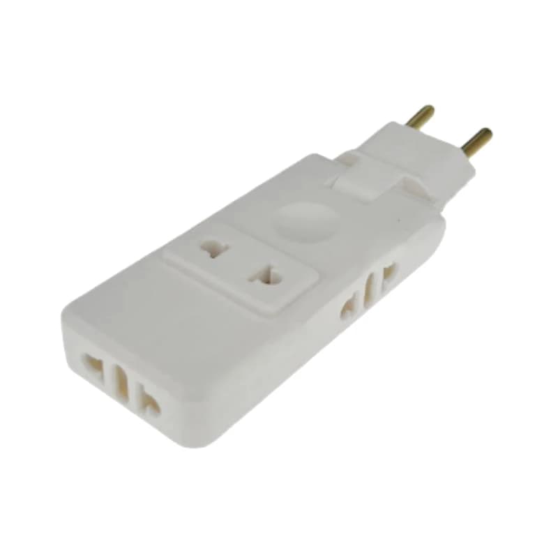 Prise électrique 4 en 1 ue, Rotation à 180 degrés, adaptateur de prise, Extension, convertisseur de 