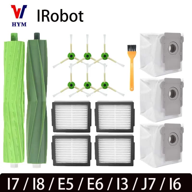 Accessoires pour aspirateur Robot IRobot Roomba I7 I8 E5 E6 I3 J7 I6, brosse latérale principale, pi