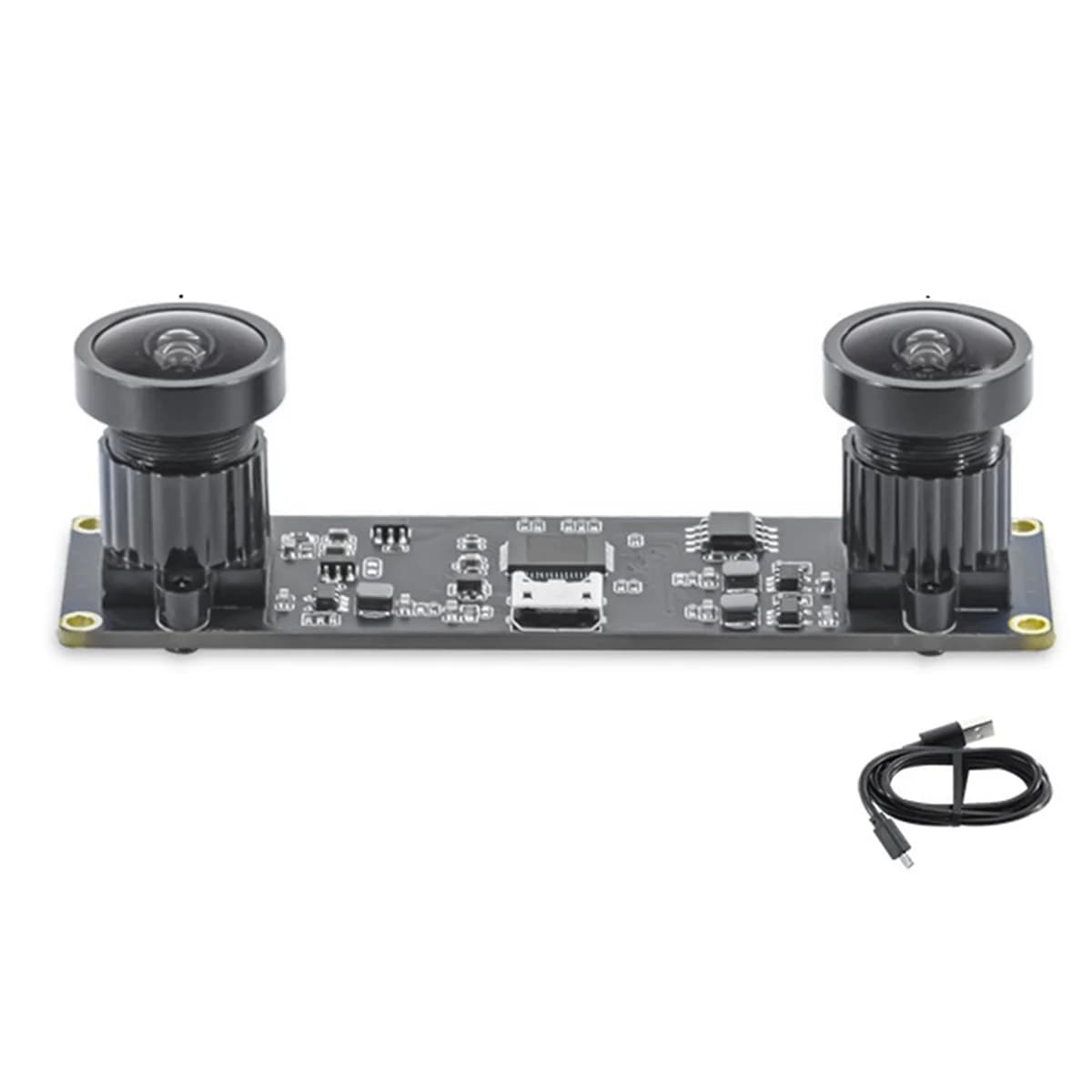 Syns.info ous-Caméra USB VR stéréo 3D, 3840x1080P, 4MP, 60Fps, mini appareil photo USB pour touriste
