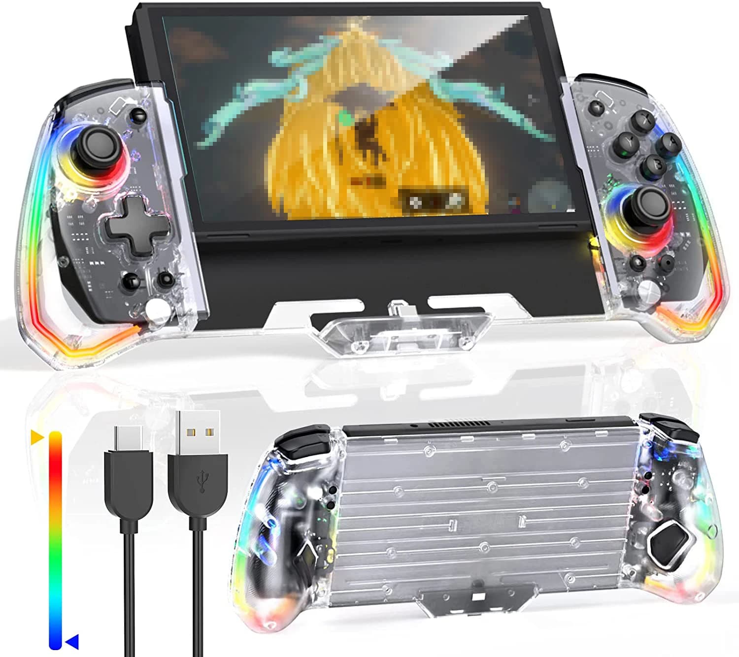 Contrôleur amélioré sans zone Dead pour interrupteur/interrupteur OLED, lumière LED réglable, concep