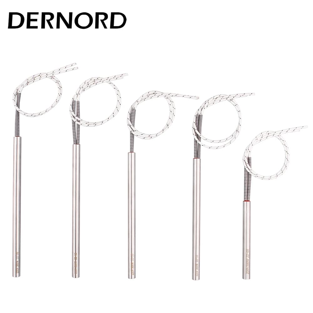 DERNORD 220v 300w bougie d'allumage granulés 10*100mm/155mm/160mm/170mm/180m cartouche de poêle allu