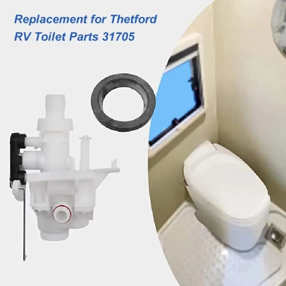 Kit de remplacement de vannes de réparation pour toilettes, anti-fuite, avec clapets anti-retour rob