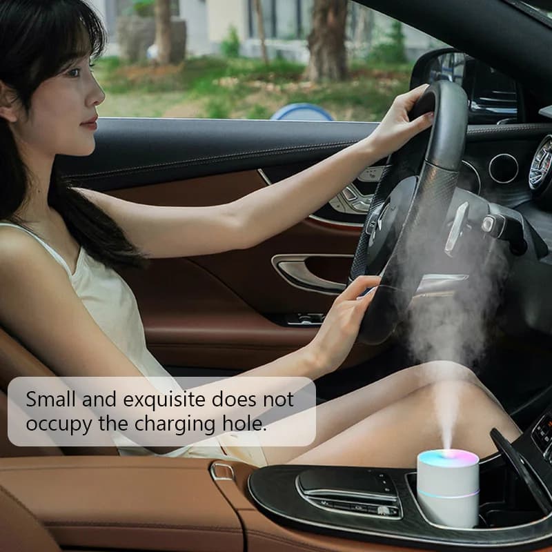 Humidificateur d'air Portable coloré, Rechargeable par USB, sans fil, pour maison et voiture, Mini a