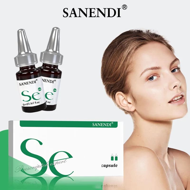 Sérum Sanendi EXS-Capsule à l'acide hyaluronique et au collagène, solution hydratante et lissante po
