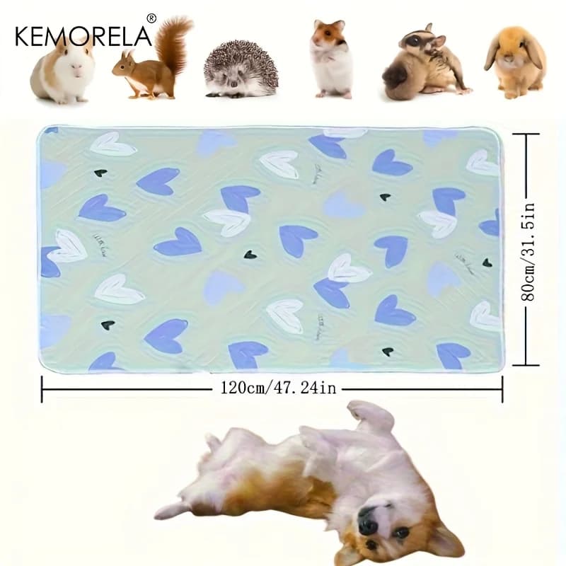 Coussinets d'urine lavables pour chien, 2 pièces, tapis d'entraînement réutilisable pour chien, tapi