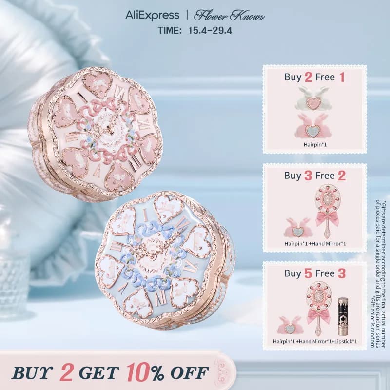 [NOUVEAU] Crème fond de teint en coussin Flower Knows Bunny Garden Collection