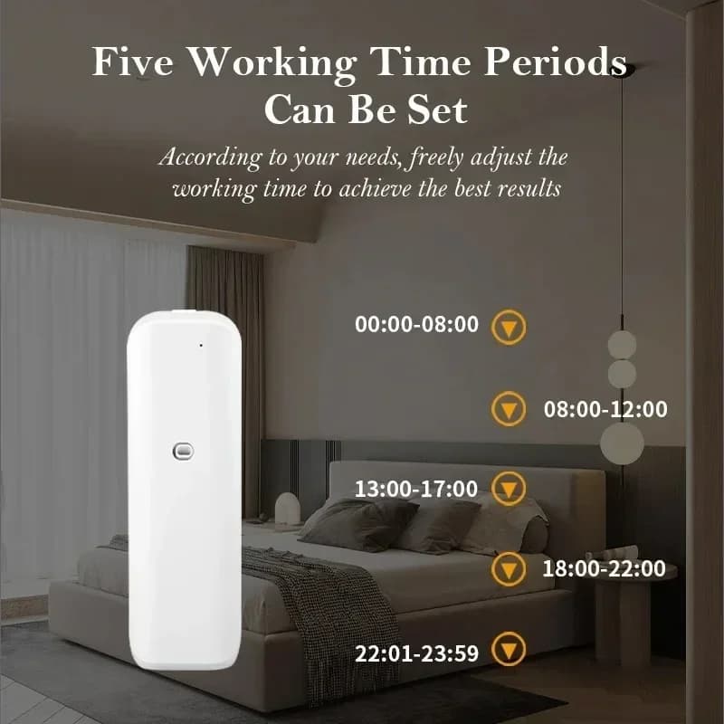 Petit Diffuseur d'Huile Aromatique Bluetooth, Diffuseur de sexuellement, Style Prise, Diffuseur d'Hu