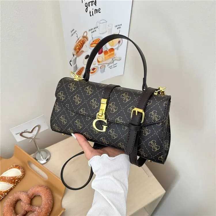 Nouveau Sac Carré Tendance Printemps-Été 2026 – Sac Bandoulière Simple et Polyvalent pour Étudiante