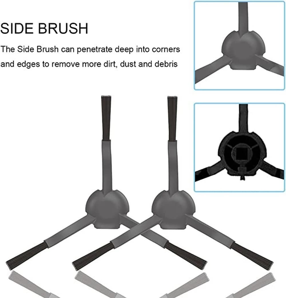 Pièces de rechange pour aspirateur Xiaomi Dreame Bot D10 Plus, accessoires, brosses, filtre, sacs à 