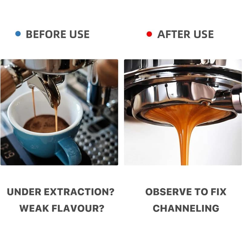 Porte-filtre à café sans fond, remplacement du panier de filtre, machine à expresso, outil Barista, 