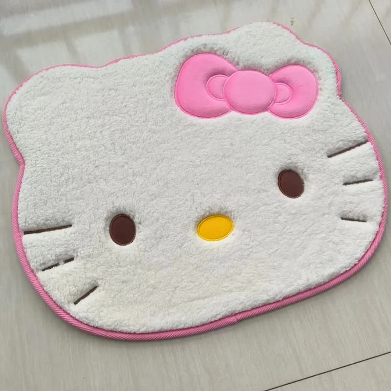Sanrio Hello Kitty tapis en peluche paillasson doux tapis de sol tapis maison salle de bain anti-dér