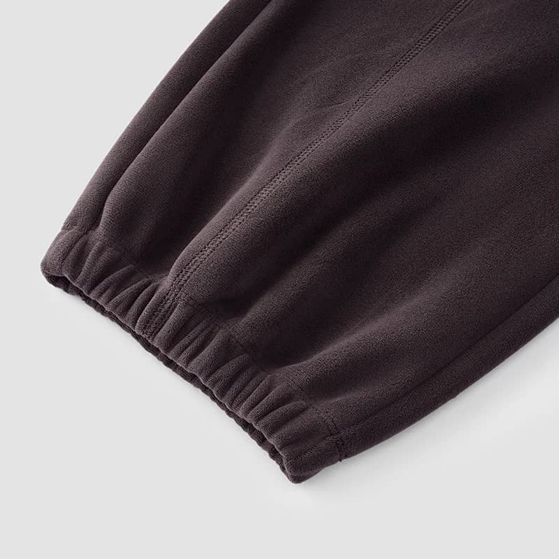 Semir pantalons décontractés femmes hiver polaire antistatique panneaux amples revers pantalons long
