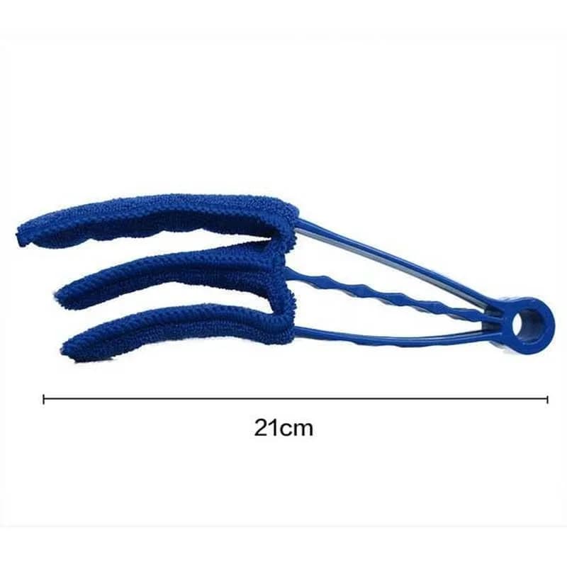 Brosse de nettoyage de lame aveugle vénitienne en Microfibre, pratique, pour climatiseur de fenêtre,