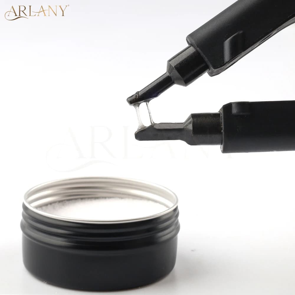 ARLANY poudre de colle à la kératine pour Extensions pré-collées colle à la kératine italienne poudr