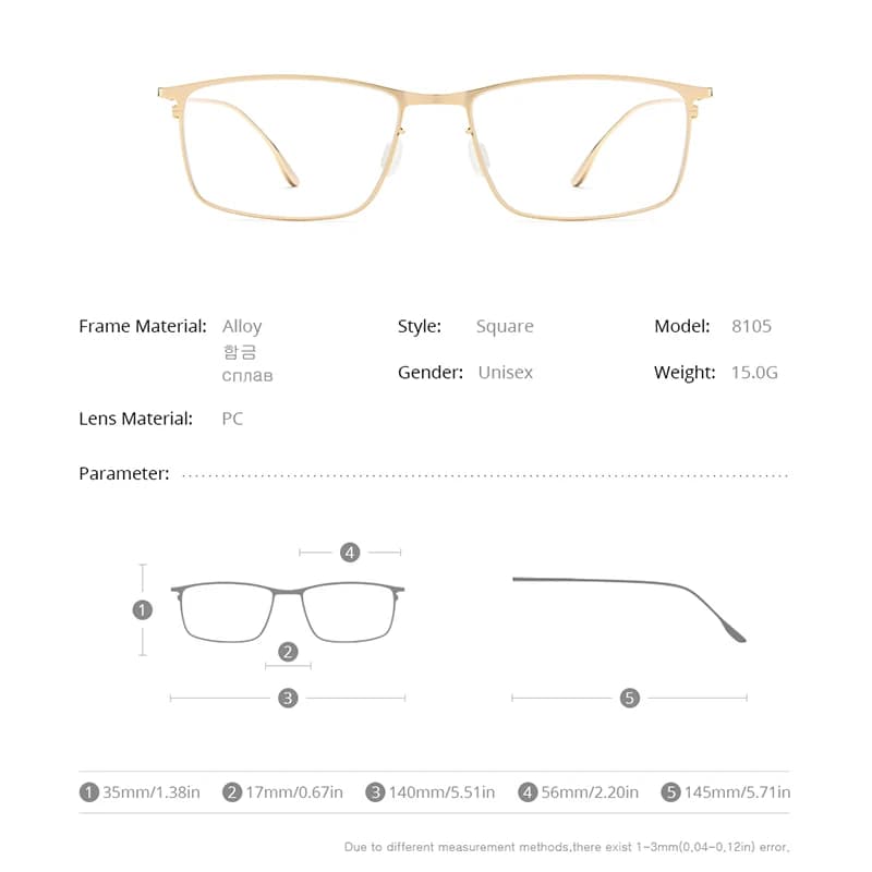 FONEX alliage lunettes cadre hommes montures à jante complète haut de gamme qualité lunettes carrées