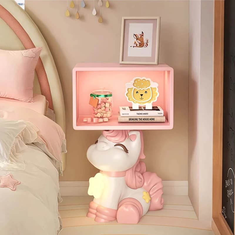 Table de chevet pour chambre à coucher, accessoires de décoration pour chambre de fille, mobilier ro