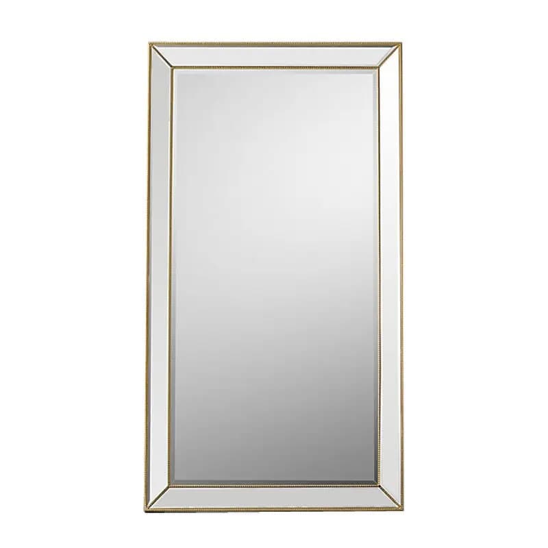 Miroir sur Pied de Style Français Book ine Longueur, Décoration Murale, Salon, Esthétique, Luxe, Vin