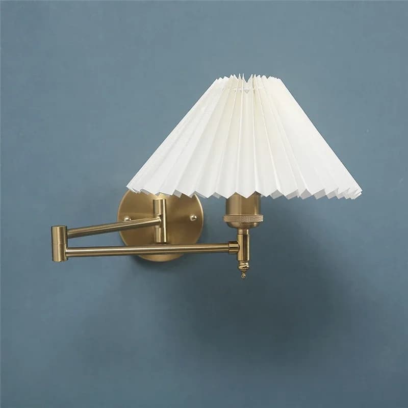 Lampes murales pliantes réglables nordiques bras à bascule rotatif luminaires moderne minimaliste ch