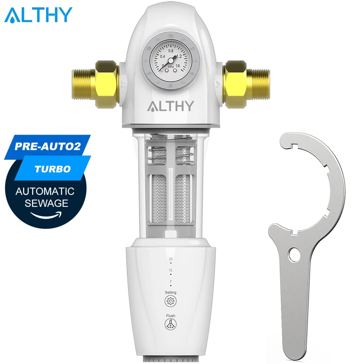 ALTHY PRE-AUTO2 – préfiltre de lavage à contre-courant à rinçage automatique, filtre à eau pour sédi