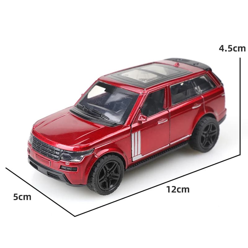(Bagged) Réplique de modèle de voiture jouet moulé sous pression Range Rover à l'échelle 1/36, trois