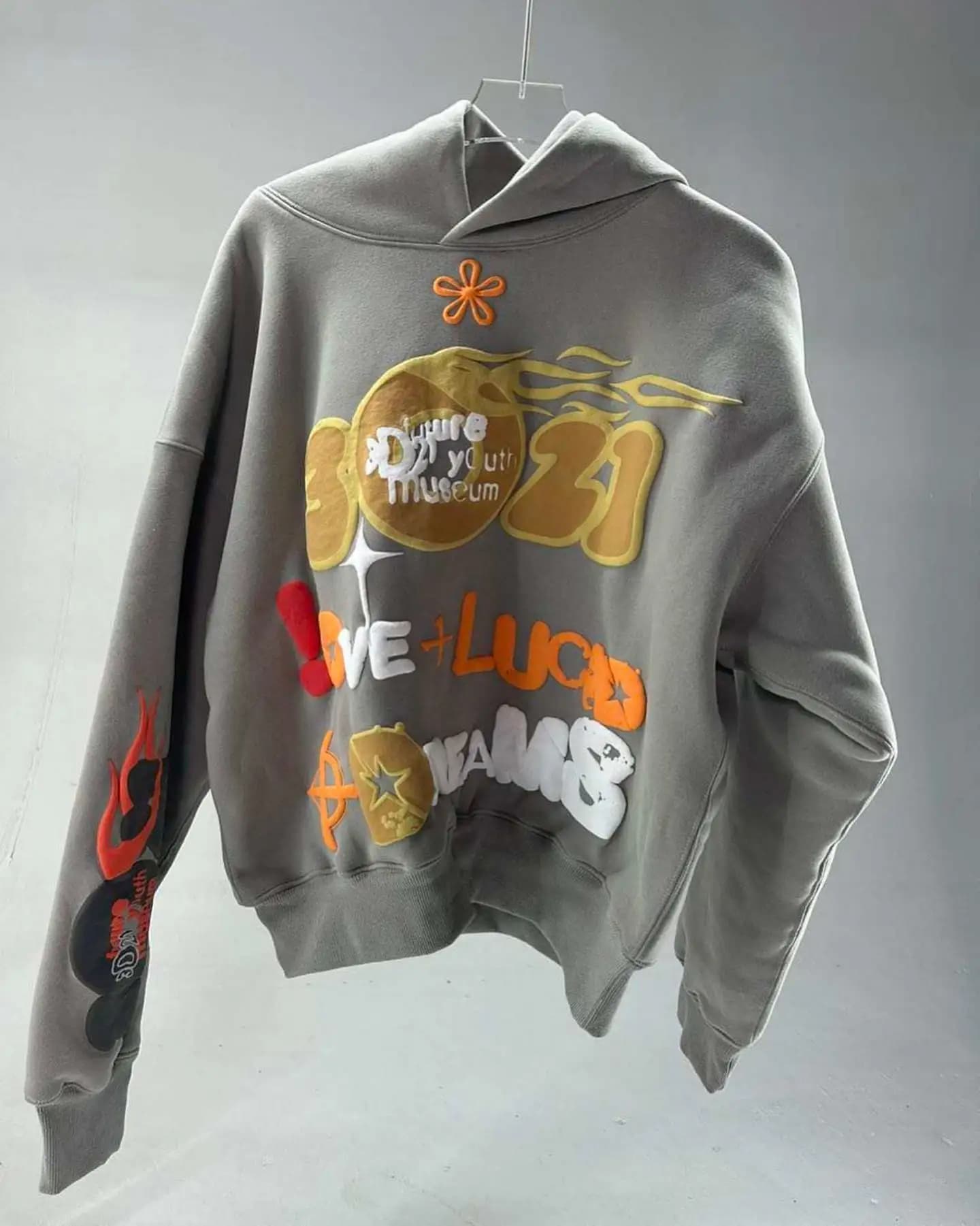Sweats à capuche College bouffants pour femmes, lettre américaine, Y2k, Y-Sweatshirt, Goth Streetwea