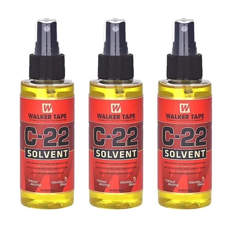 4FLOZ 118ml Walker Tape C-22 dissolvant grand nettoyant pour cuir chevelu et systèmes de cheveux act