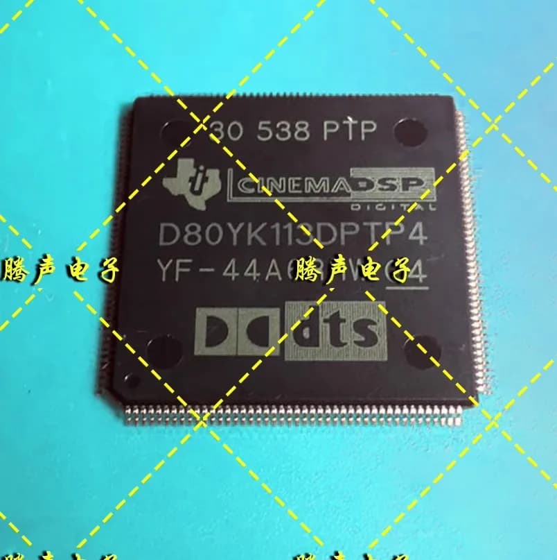 1 pièce ~ 10 pièces/lot, D80YK113DPTP4 D80YK113DPTP400 QFP176, nouveau, original