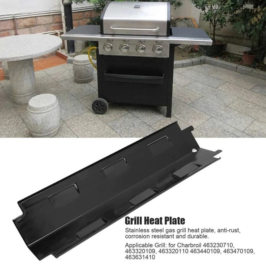 Plaque chauffante pour gril à gaz, 2 pièces, pièces de rechange pour tente thermique pour barbecue, 