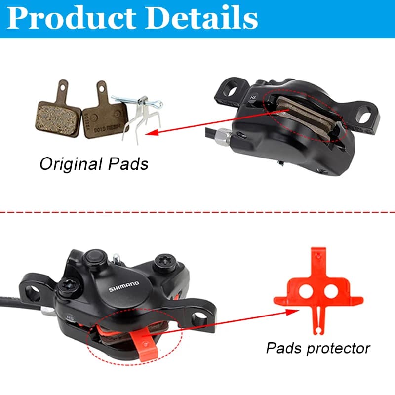SHIMANO MT200 MT201 M315 vtt VTT jeu de freins à disque hydrauliques contient MT200 freins levier Ro
