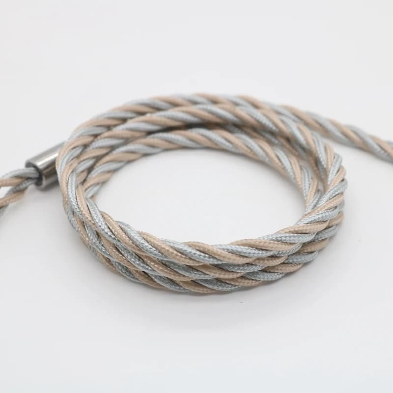XINHS-Câble modulaire à 4 cœurs, cuivre monocristallin, plaqué argent, design LITZ, HD800, HD650, HD
