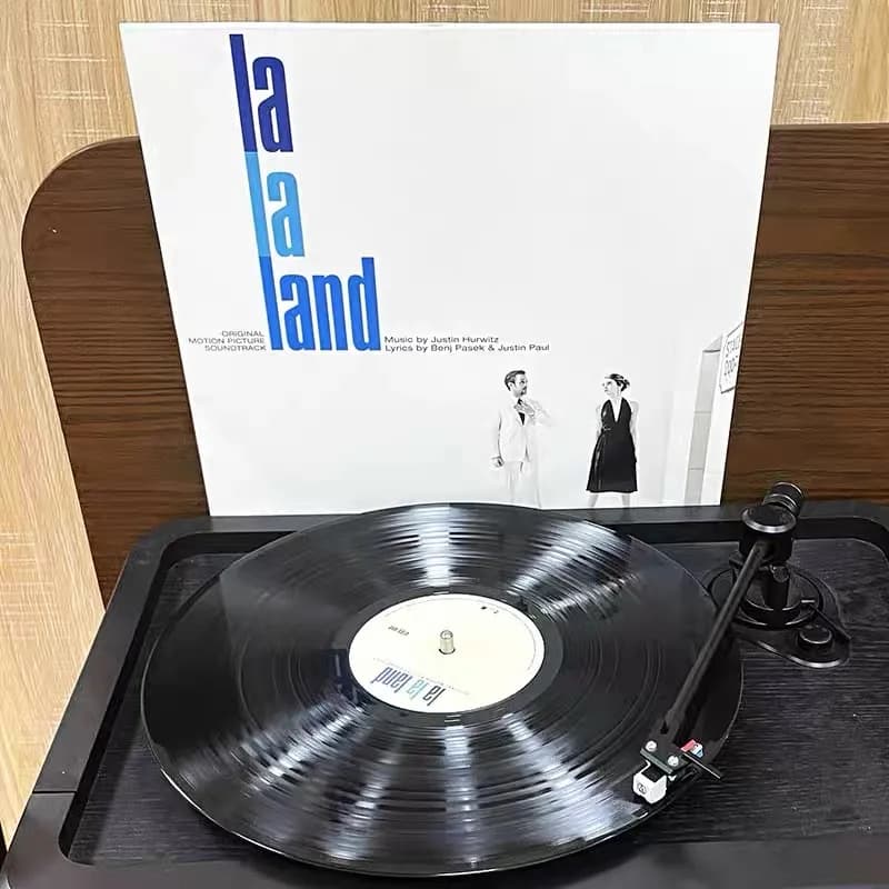 La version européenne du disque vinyle "La La Land".