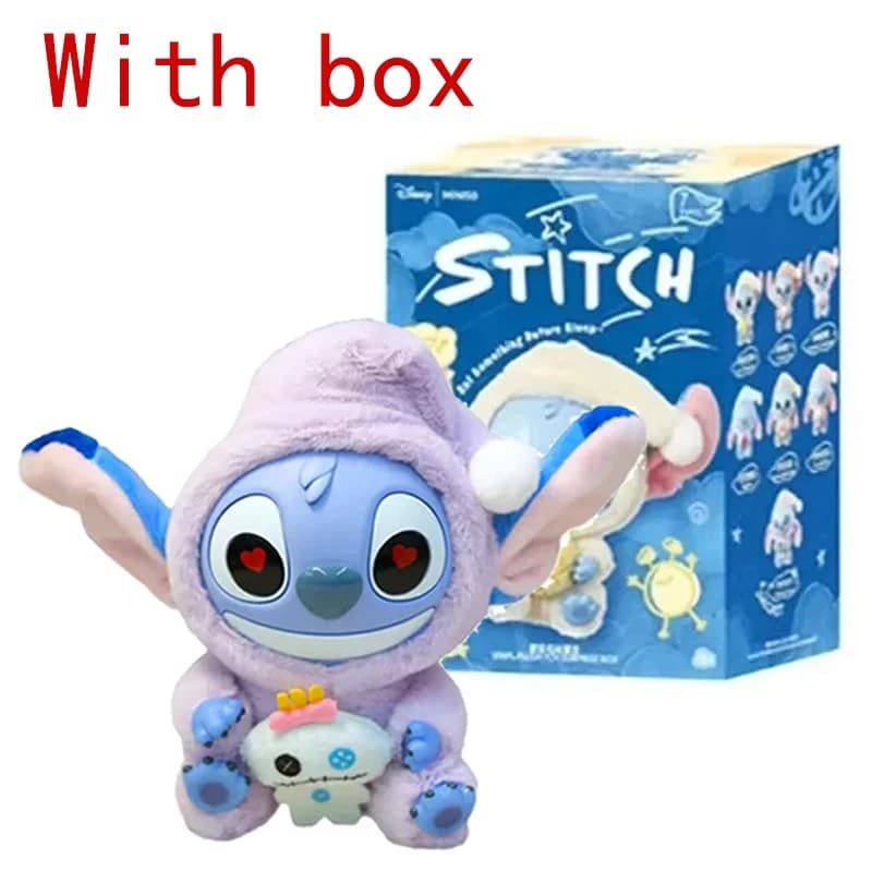 Série Stitch Manger Quelque Chose Avant de Dormir : Boîte Mystère de Figurines en Peluche et Vinyle,
