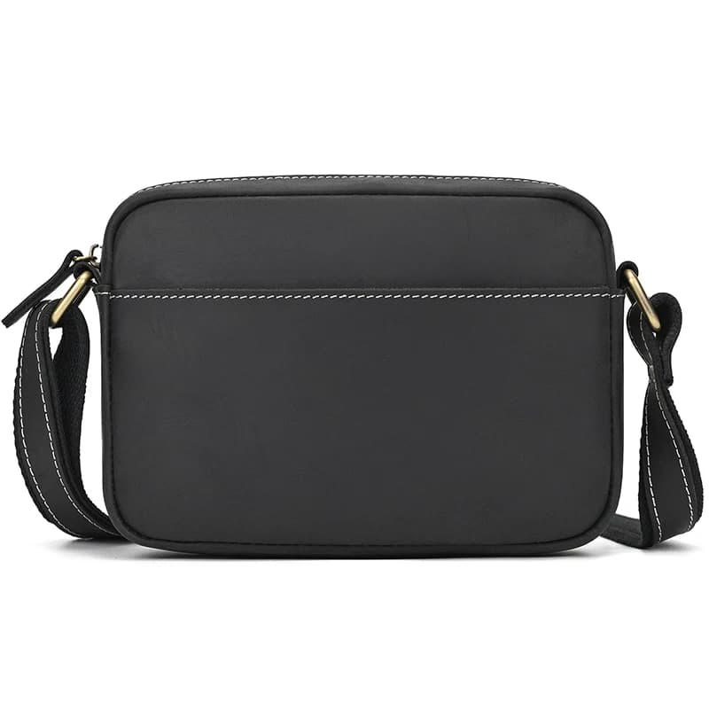 Crazy Horse – sac messager en cuir pour hommes et femmes, sac à bandoulière pour téléphone portable