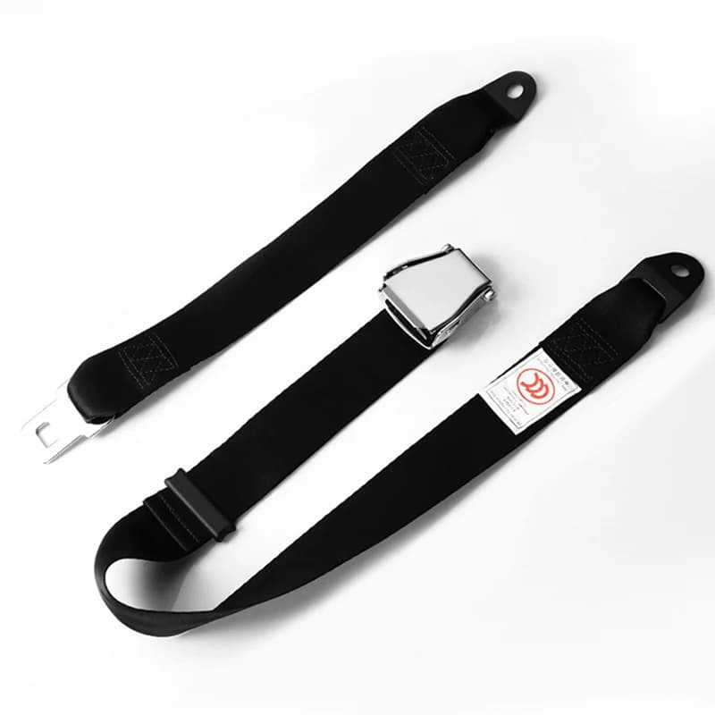 Ceinture de sécurité pour avion à deux points, pour voitures, bus, véhicules de tourisme, Rail à gra