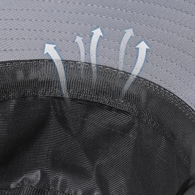 Nouveau chapeau de pêcheur tendance et polyvalent, chapeau de montagne anti-UV, réglable, respirant,